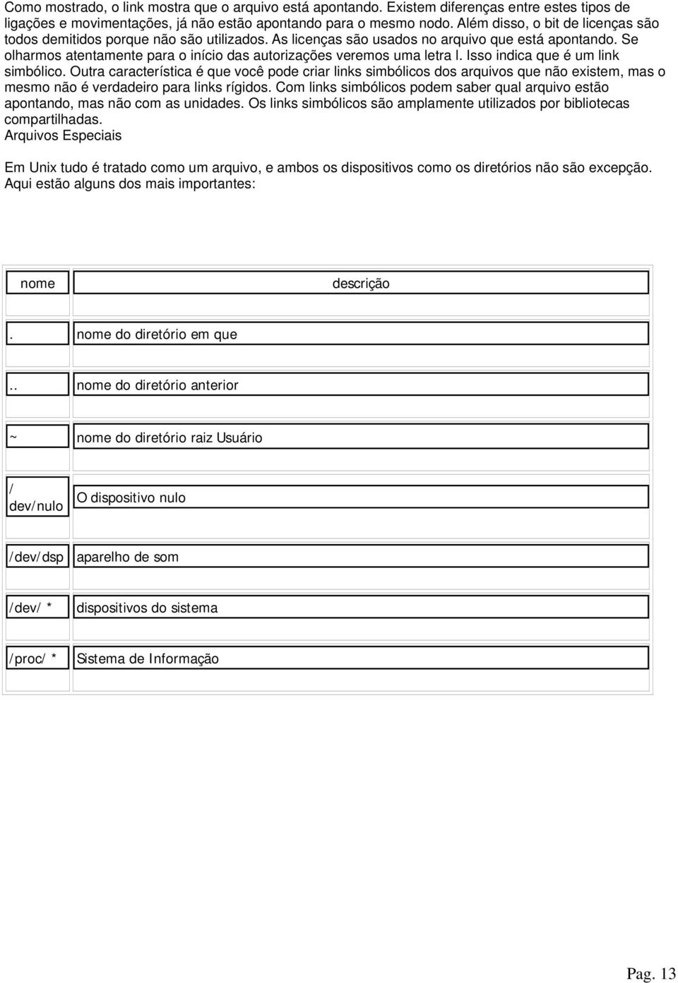 Se olharmos atentamente para o início das autorizações veremos uma letra l. Isso indica que é um link simbólico.