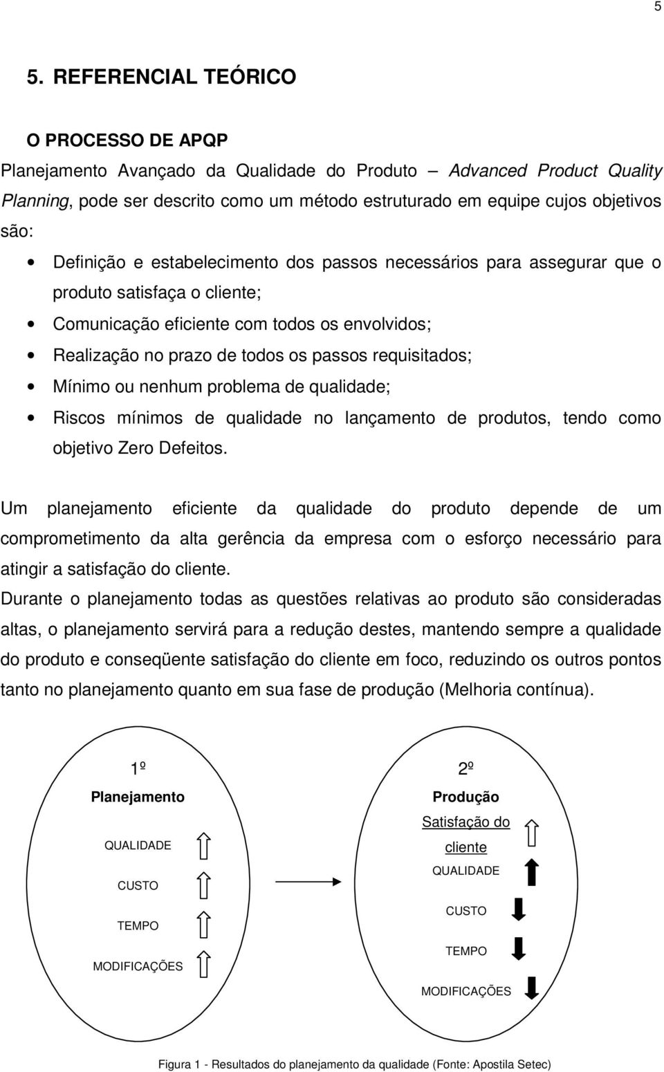 Mínimo ou nenhum problema de qualidade; iscos mínimos de qualidade no lançamento de produtos, tendo como objetivo Zero Defeitos.