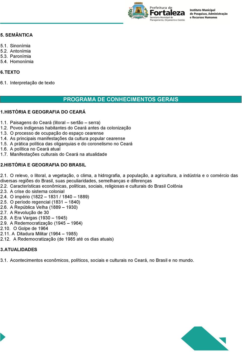 A prática política das oligarquias e do coronelismo no Ceará 1.