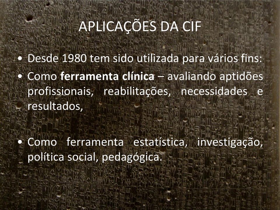 profissionais, reabilitações, necessidades e resultados,