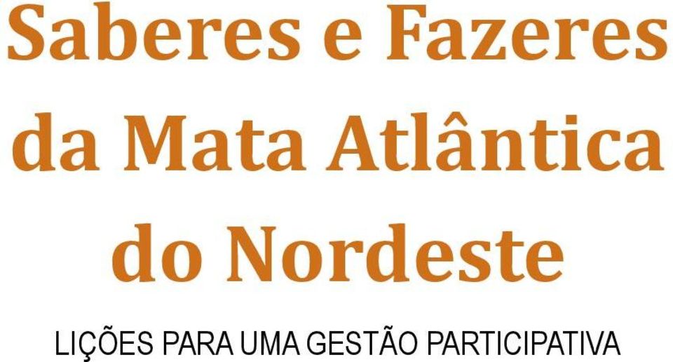 Nordeste LIÇÕES PARA