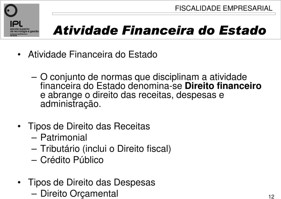 administração.