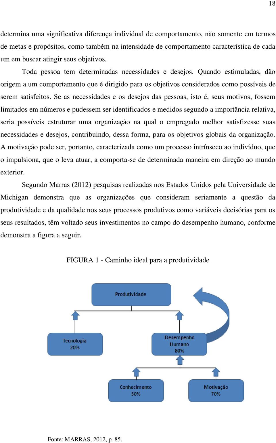 Quando estimuladas, dão origem a um comportamento que é dirigido para os objetivos considerados como possíveis de serem satisfeitos.