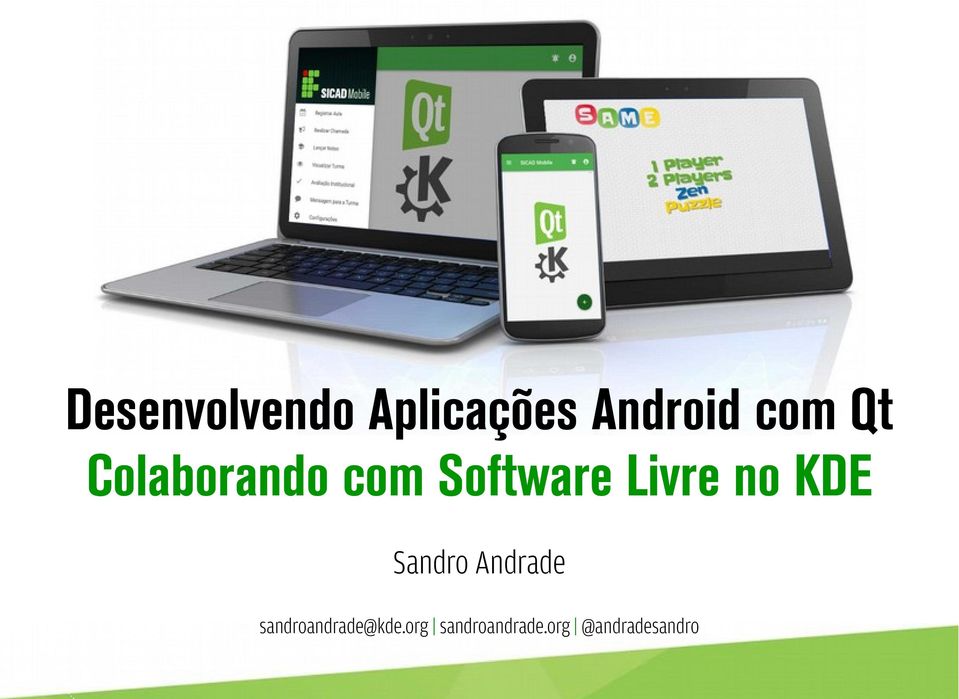 KDE Sandro Andrade sandroandrade@kde.