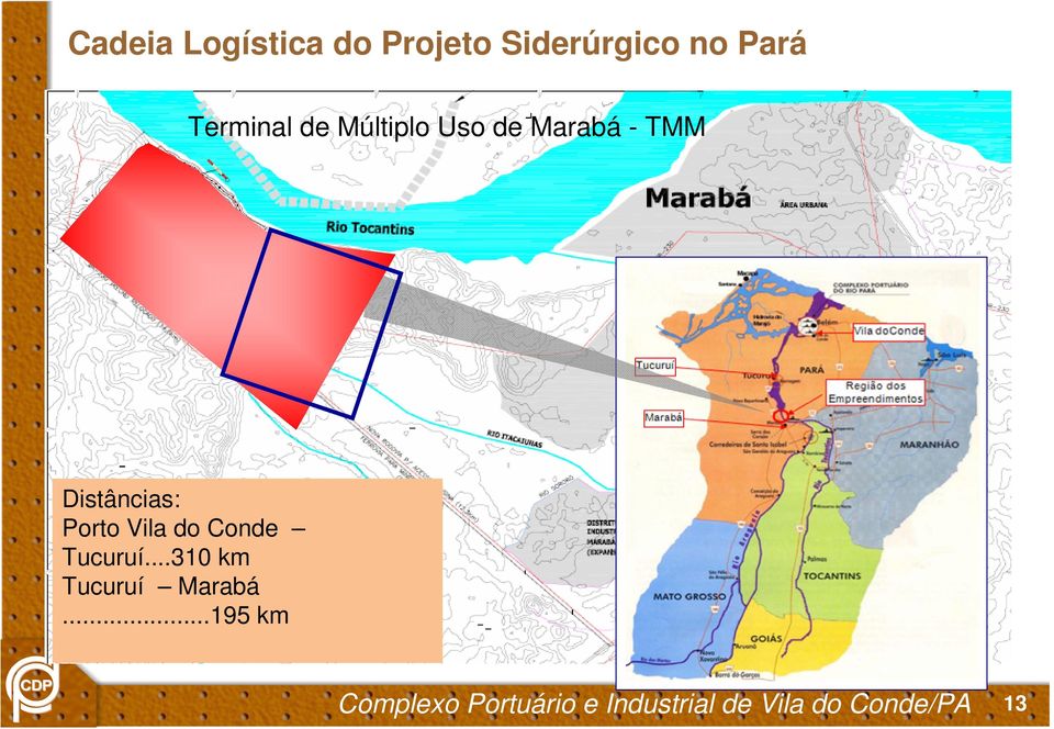 Marabá - TMM Distâncias: Porto Vila do