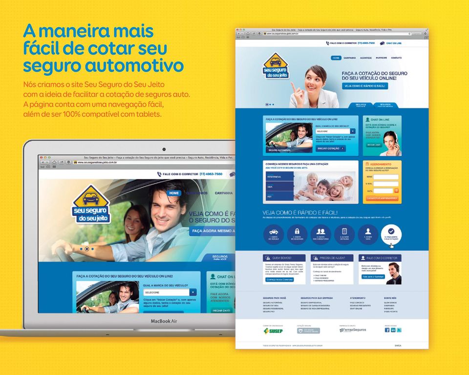 facilitar a cotação de seguros auto.