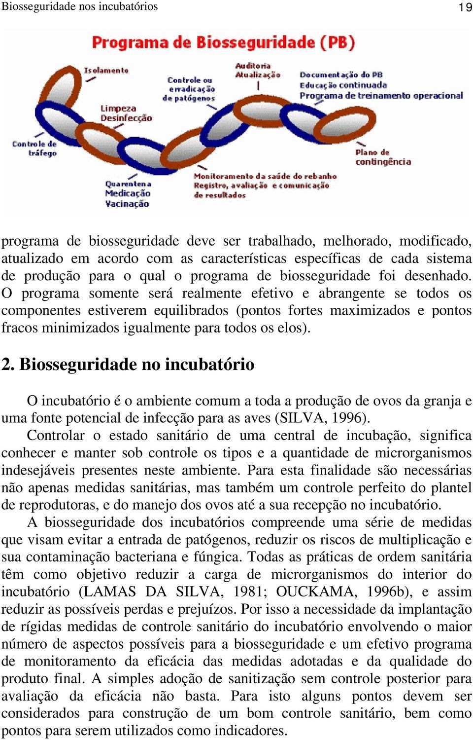 O programa somente será realmente efetivo e abrangente se todos os componentes estiverem equilibrados (pontos fortes maximizados e pontos fracos minimizados igualmente para todos os elos). 2.