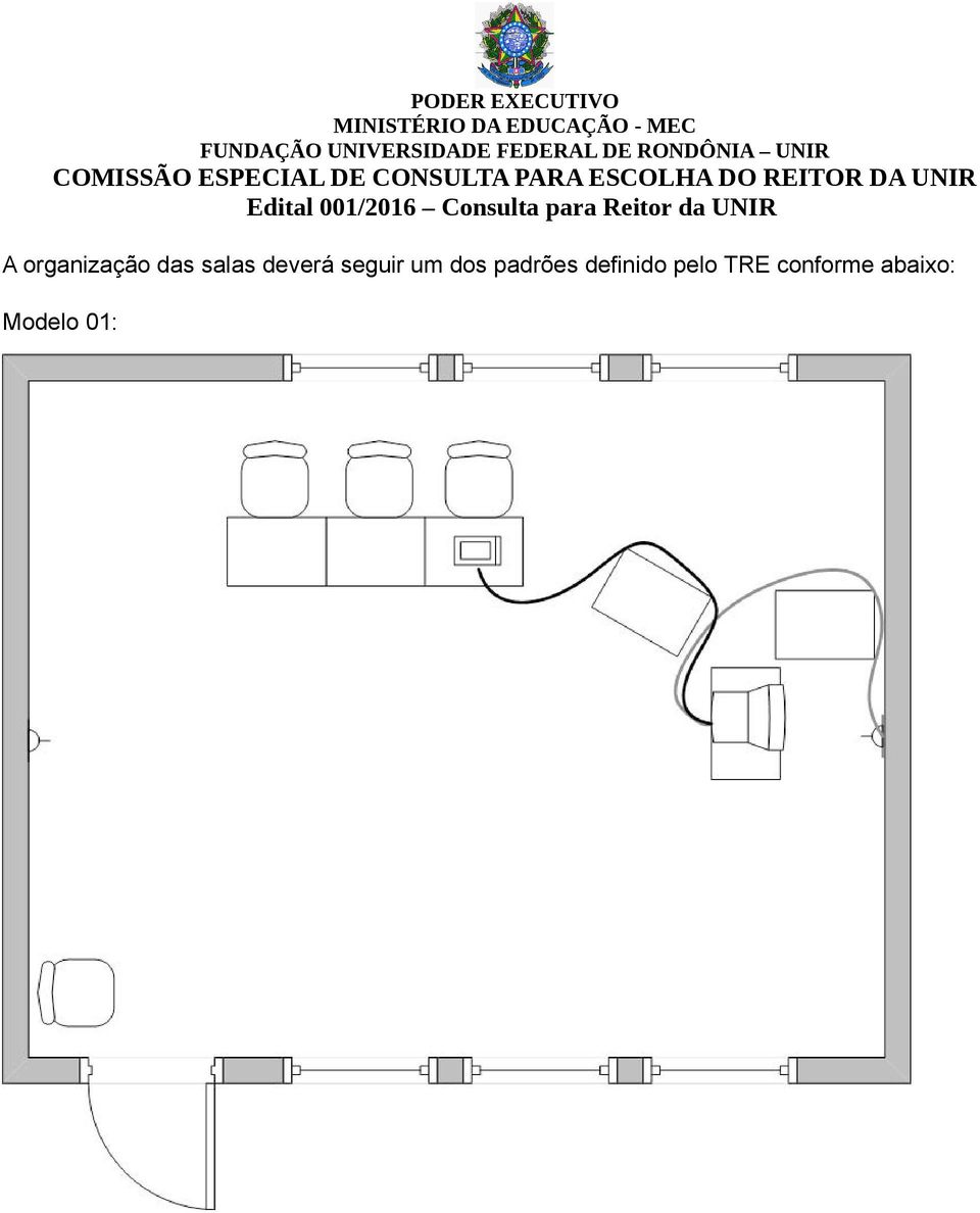 padrões definido pelo