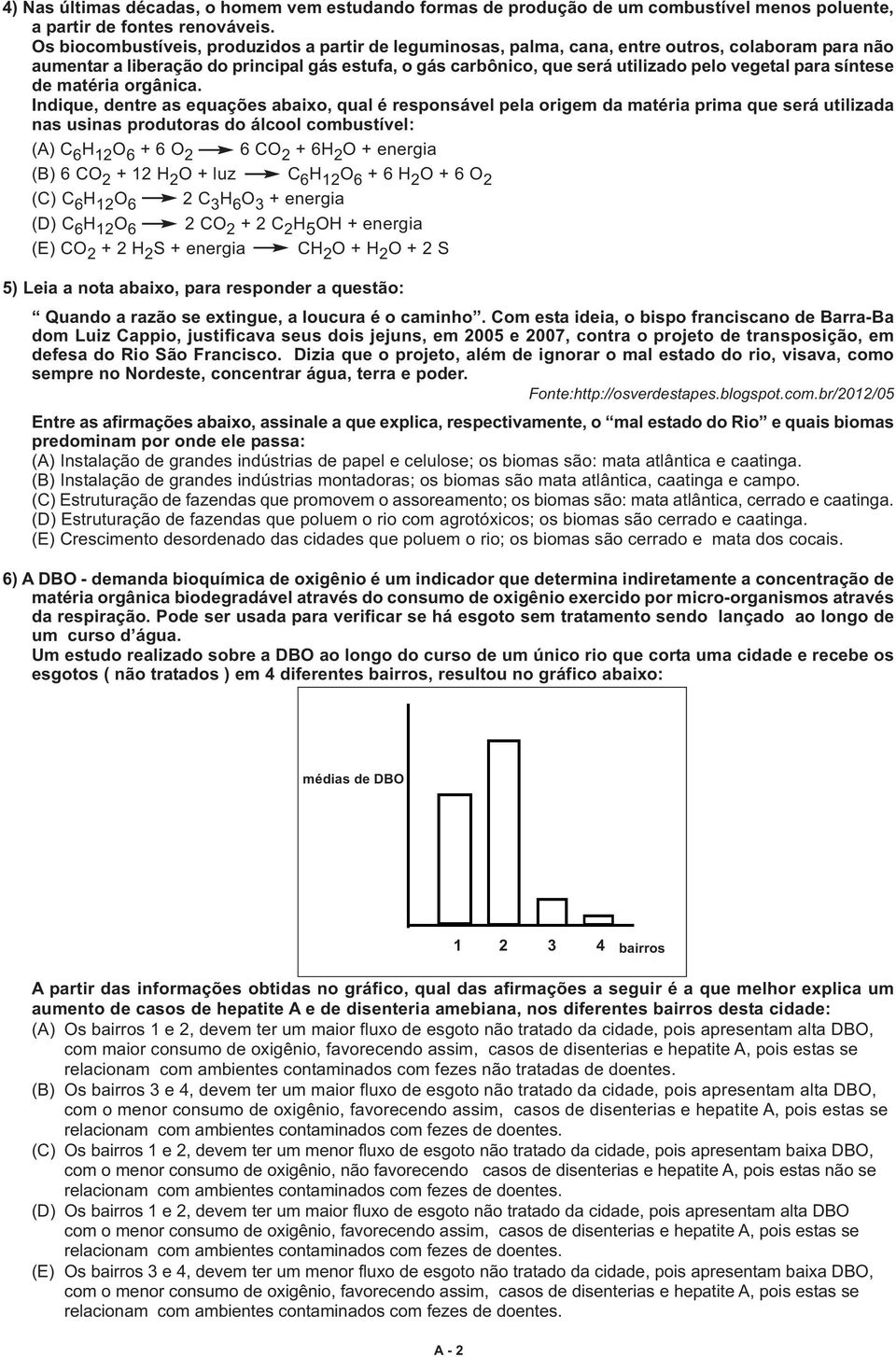 para síntese de matéria orgânica.