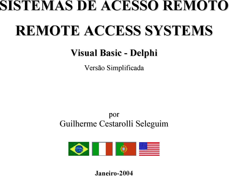 Delphi Versão Simplificada por