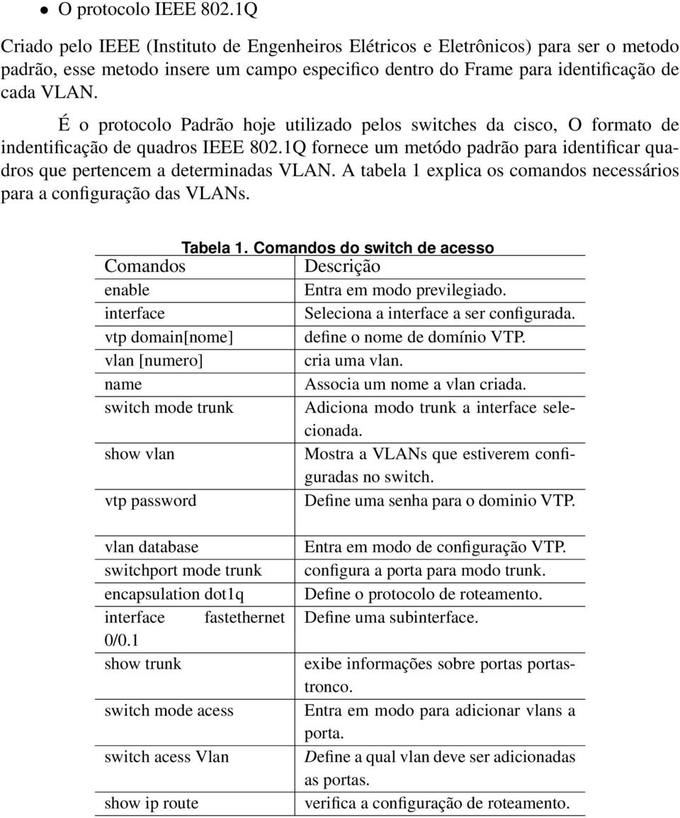 É o protocolo Padrão hoje utilizado pelos switches da cisco, O formato de indentificação de quadros IEEE 802.1Q fornece um metódo padrão para identificar quadros que pertencem a determinadas VLAN.