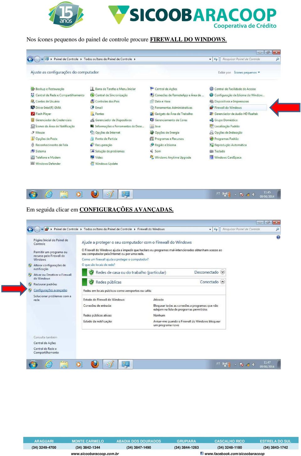 FIREWALL DO WINDOWS.