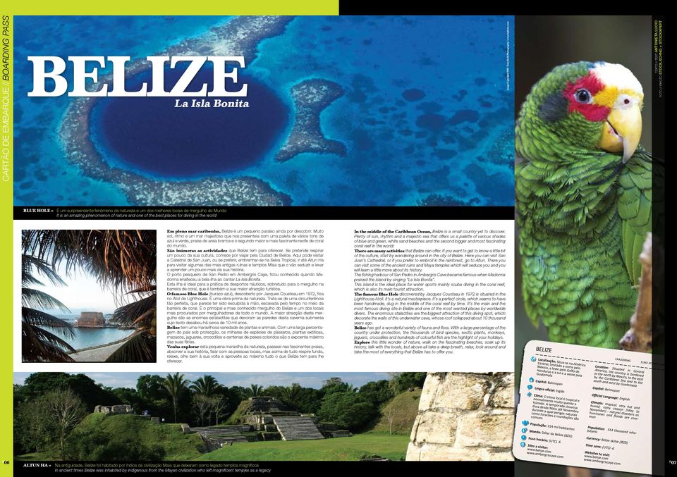 world Em leno mar caribenho, Belize é um equeno araíso ainda or descobrir.
