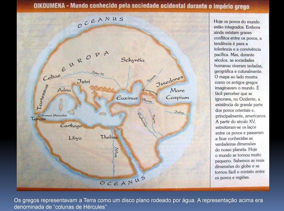 água. A representação acima era