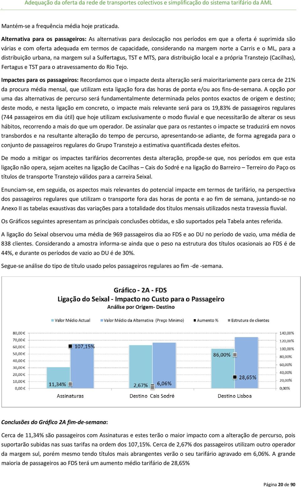 Carris e o ML, para a distribuição urbana, na margem sul a Sulfertagus, TST e MTS, para distribuição local e a própria Transtejo (Cacilhas), Fertagus e TST para o atravessamento do Rio Tejo.