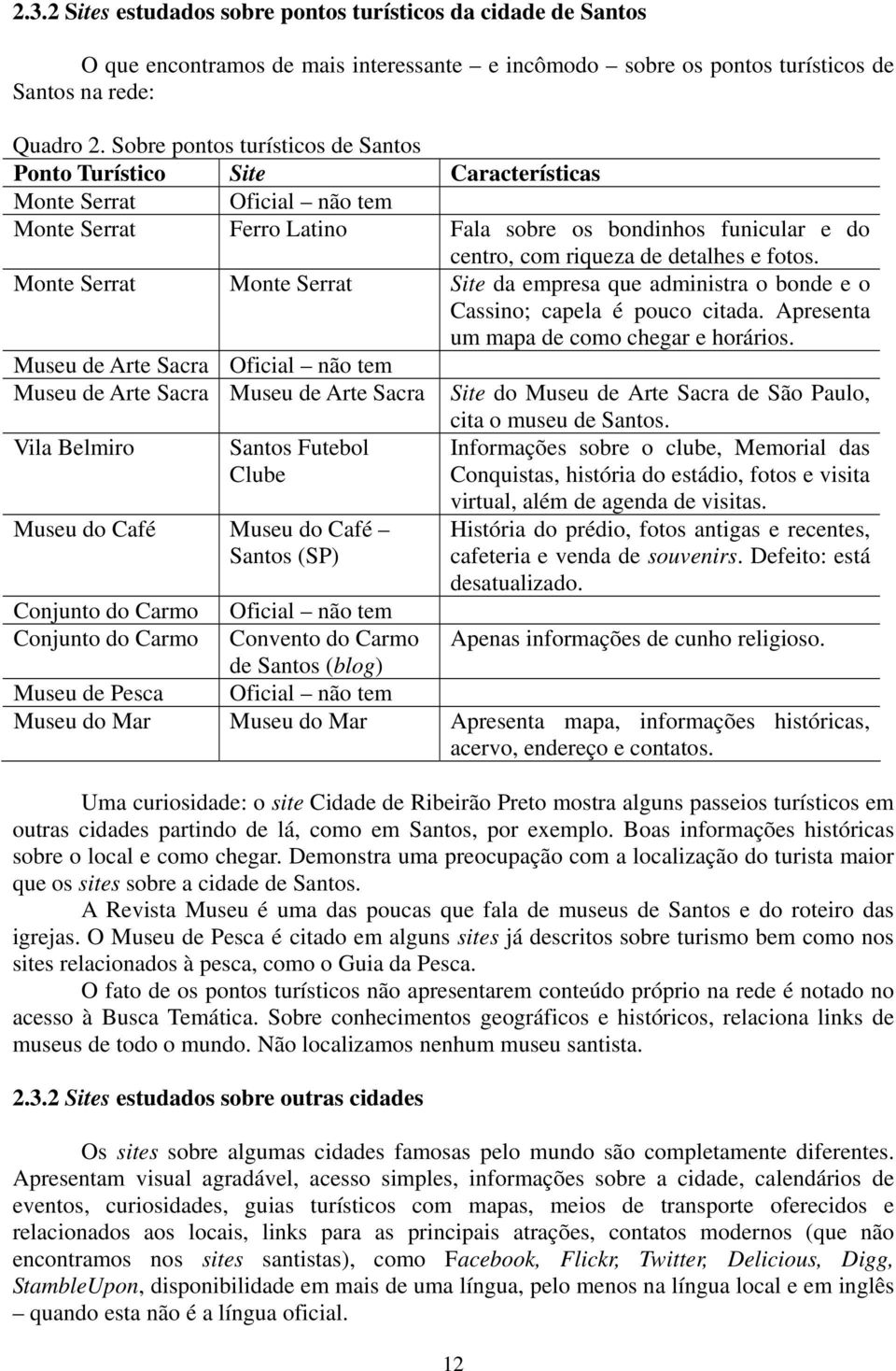 fotos. Monte Serrat Monte Serrat Site da empresa que administra o bonde e o Cassino; capela é pouco citada. Apresenta um mapa de como chegar e horários.