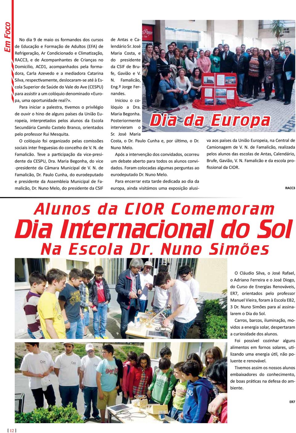 «Europa, uma oportunidade real?».