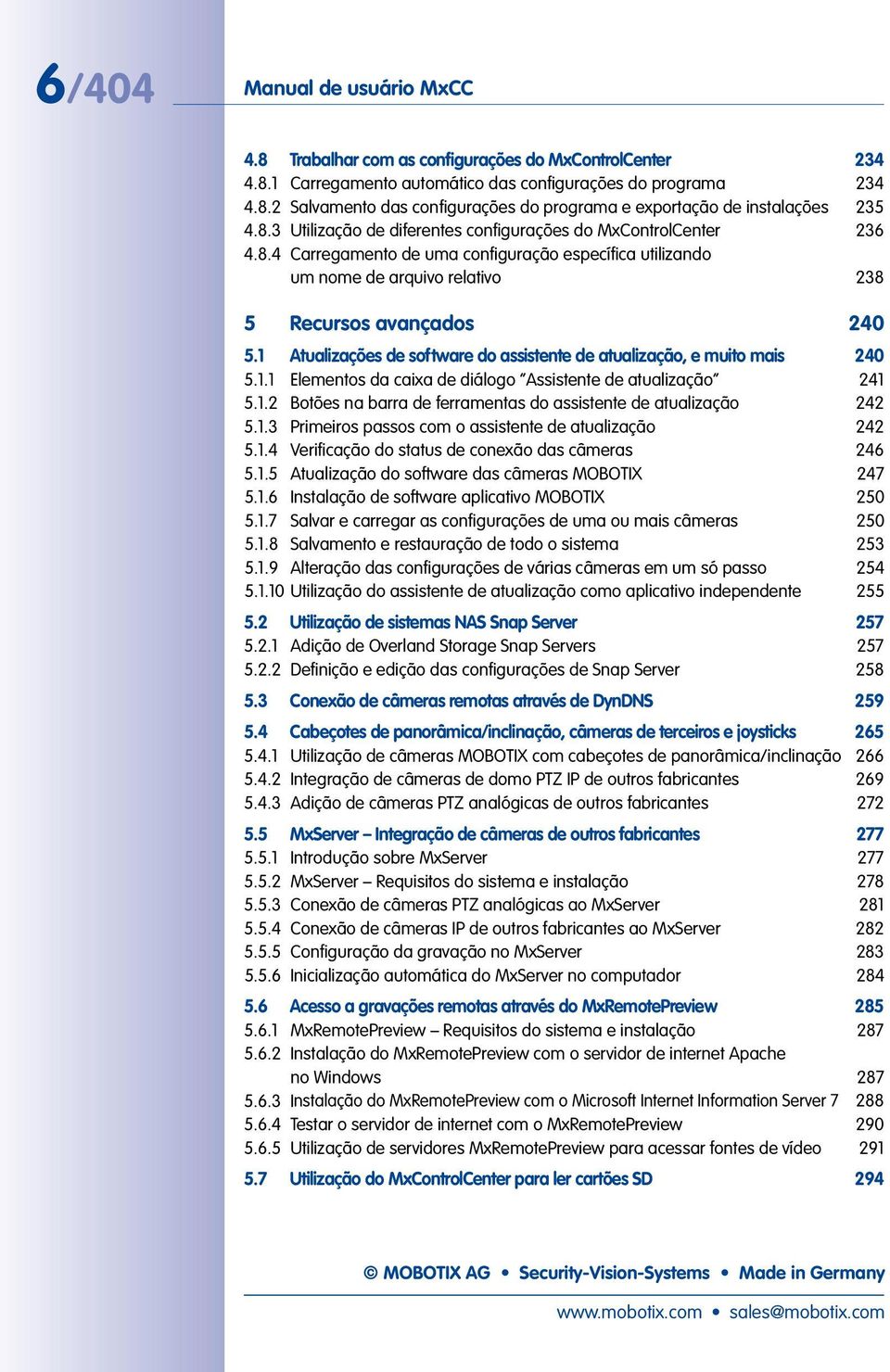 1 Atualizações de software do assistente de atualização, e muito mais 240 5.1.1 Elementos da caixa de diálogo Assistente de atualização 241 5.1.2 Botões na barra de ferramentas do assistente de atualização 242 5.