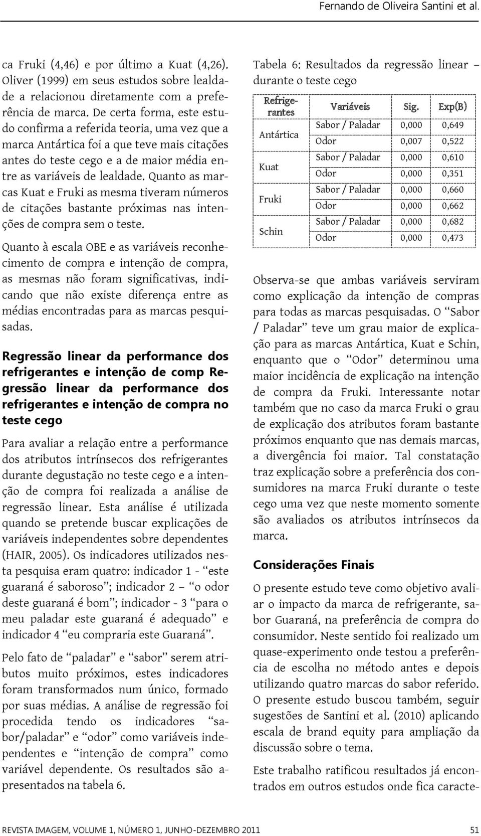 Quanto as marcas Kuat e Fruki as mesma tiveram números de citações bastante próximas nas intenções de compra sem o teste.