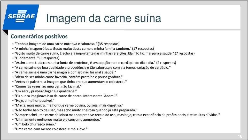 "(3 respostas) "Assim como toda carne, rica fonte de proteínas, é uma opção para o cardápio do dia a dia.