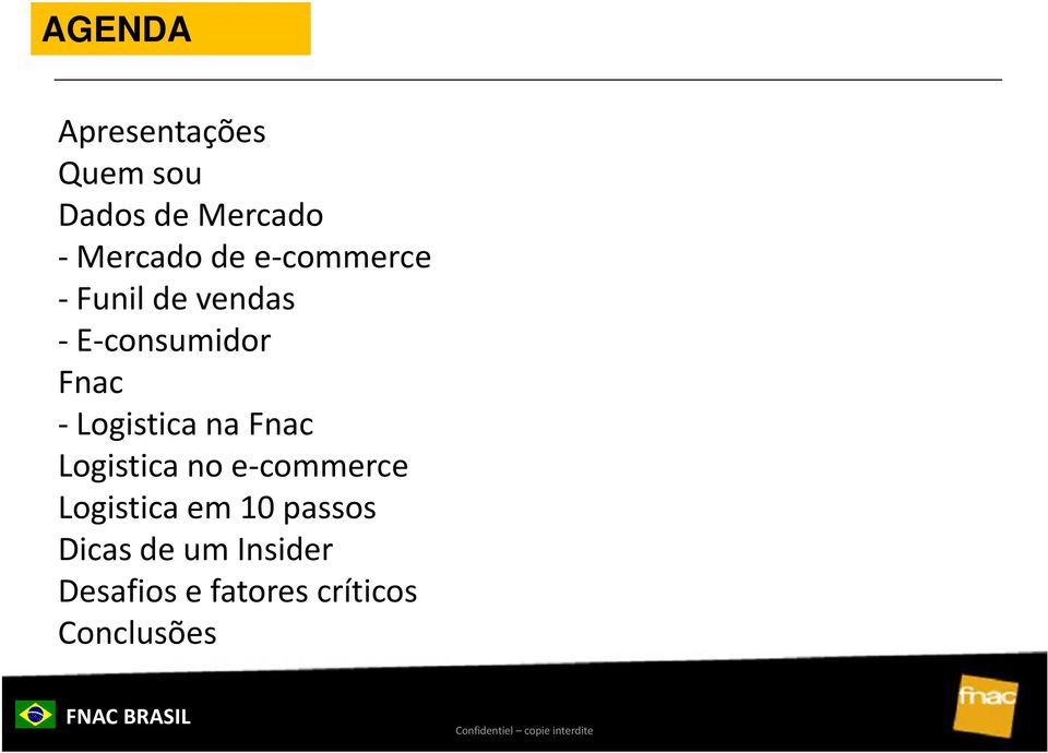 Fnac Logistica no e-commerce Logisticaem 10 passos Dicas de um