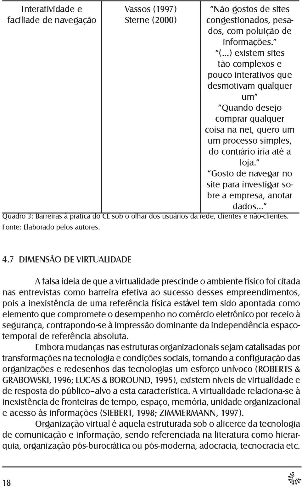 ..) existem sites tão complexos e pouco interativos que desmotivam qualquer um Quando desejo comprar qualquer coisa na net, quero um um processo simples, do contrário iria até a loja.