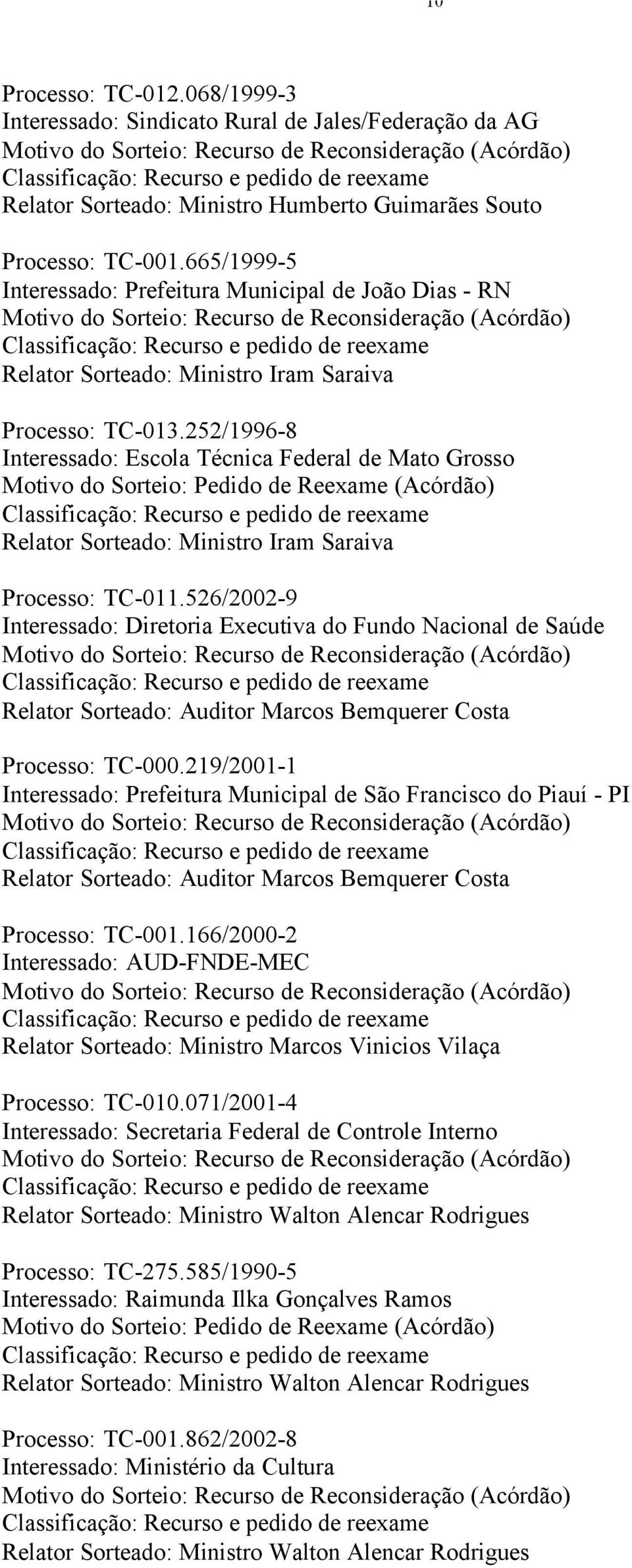 Guimarães Souto Processo: TC-001.
