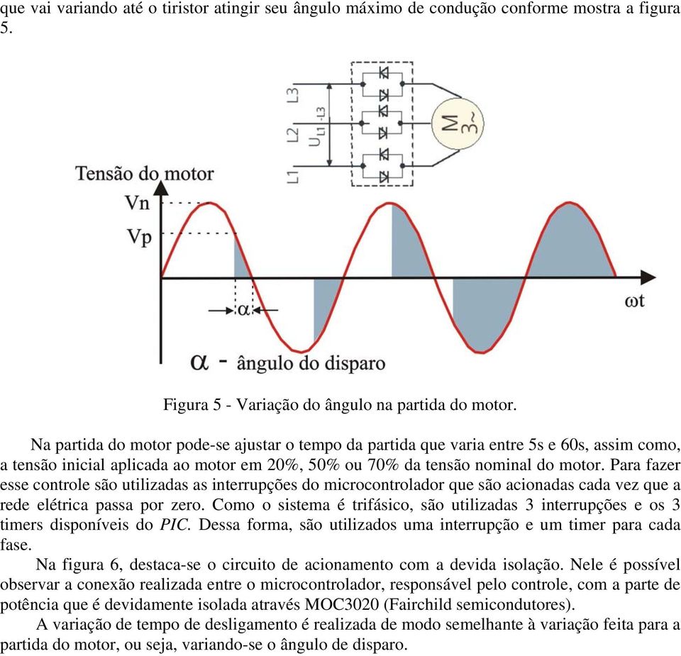 Para fazer esse controle são utilizadas as interrupções do microcontrolador que são acionadas cada vez que a rede elétrica passa por zero.