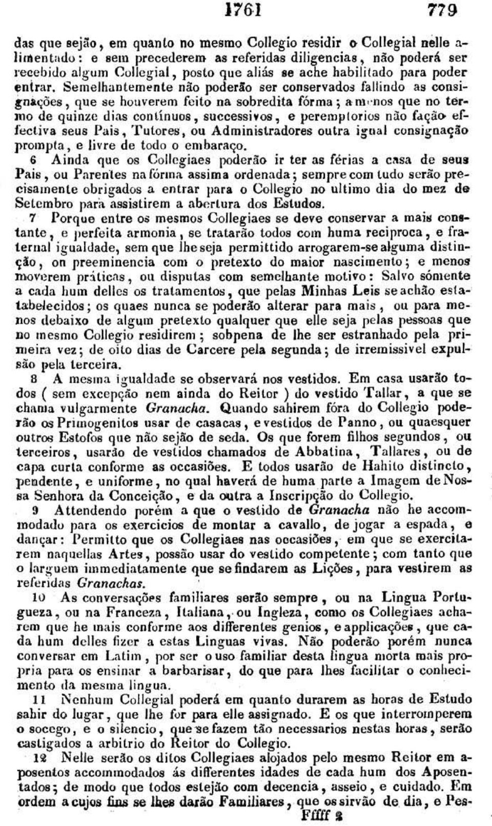 Semelhante mente não poderio ser conservados Iallin do 3 1:l cocei!"i.