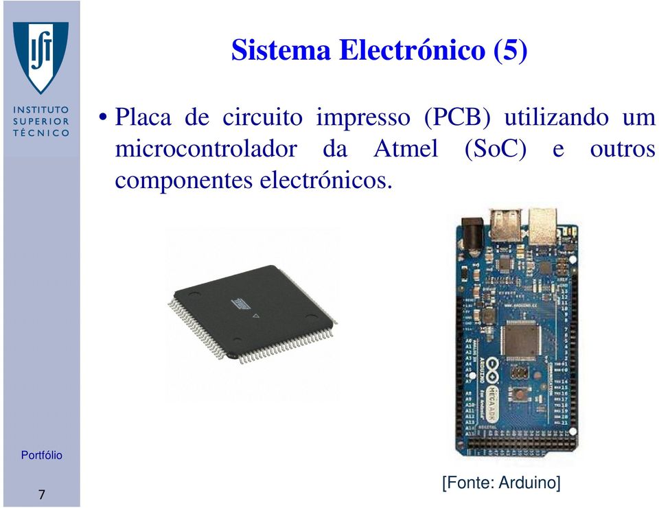 microcontrolador da Atmel (SoC) e