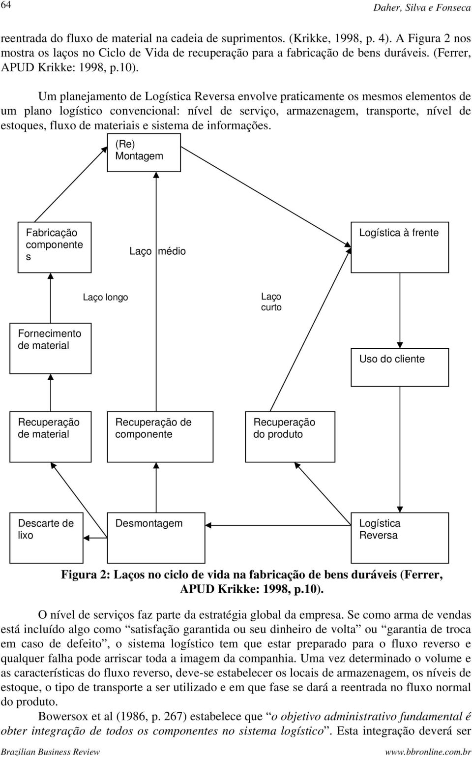 Um planejamento de Logística Reversa envolve praticamente os mesmos elementos de um plano logístico convencional: nível de serviço, armazenagem, transporte, nível de estoques, fluxo de materiais e