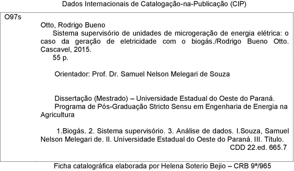 Samuel Nelson Melegari de Souza Dissertação (Mestrado) Universidade Estadual do Oeste do Paraná.