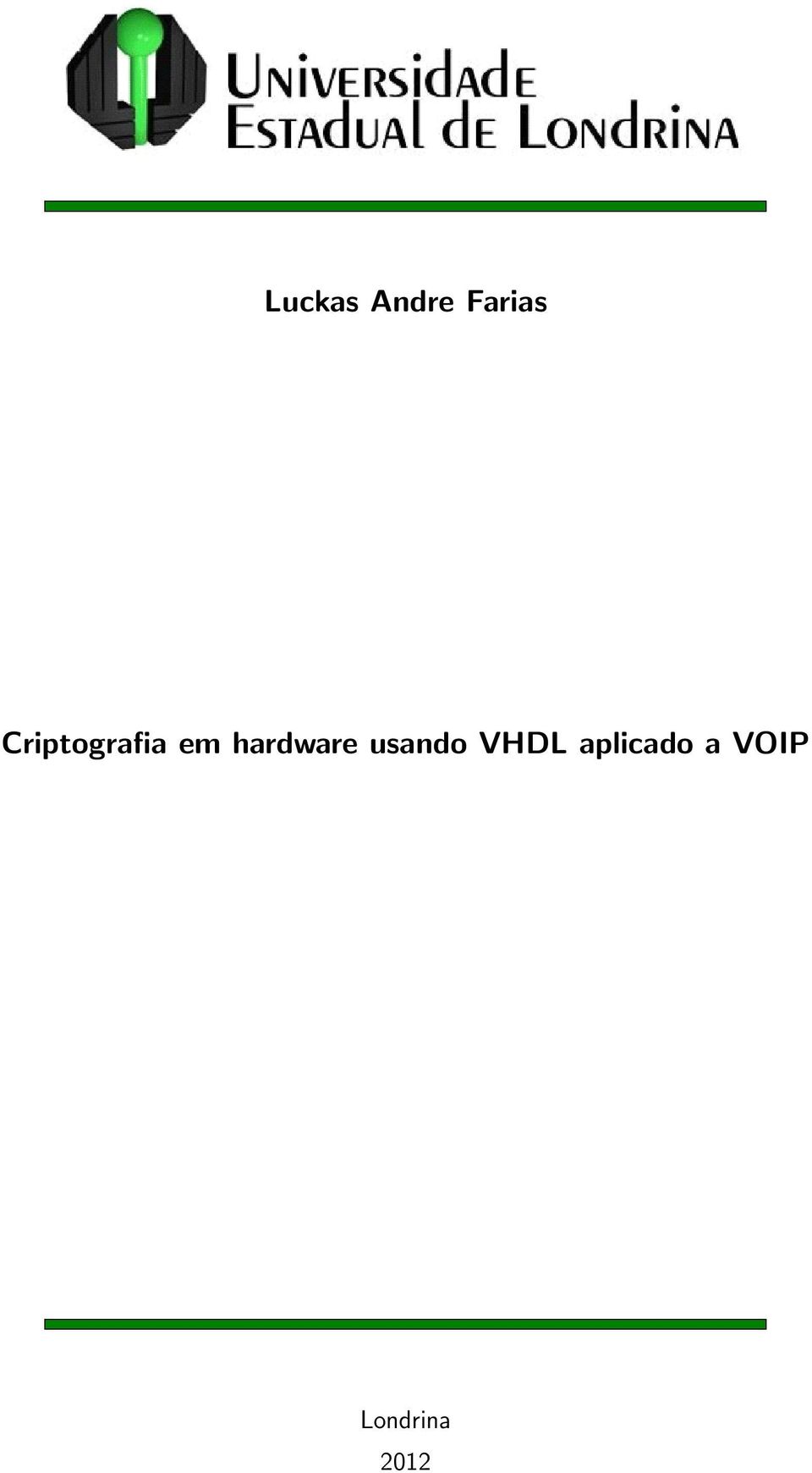 hardware usando VHDL