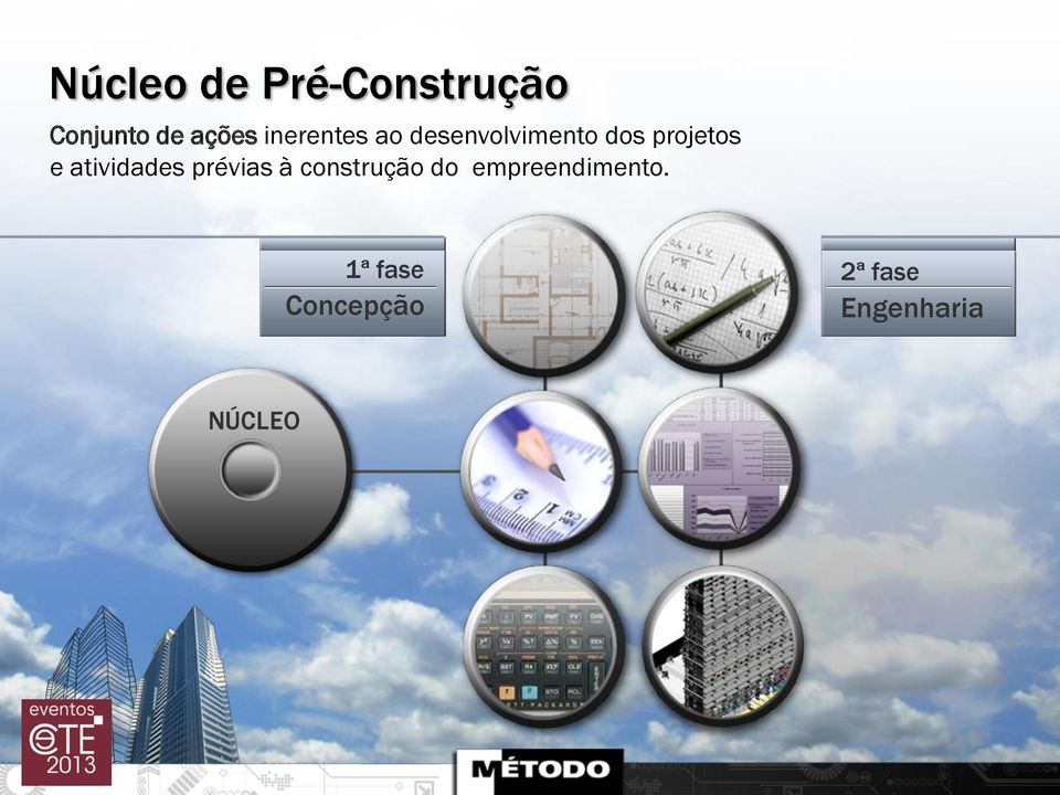 atividades prévias à construção do