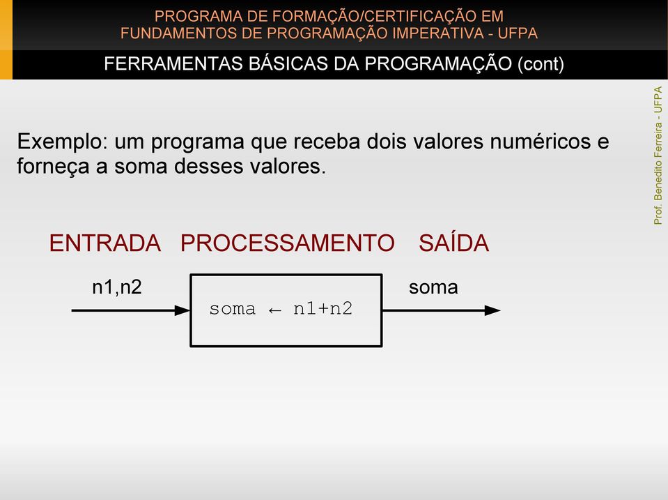 soma desses valores.