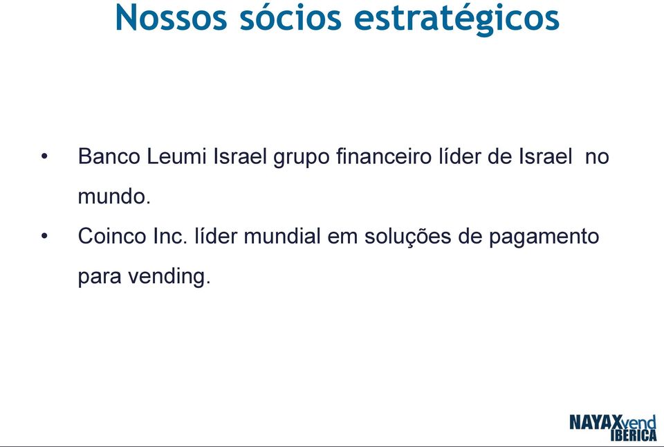 Israel no mundo. Coinco Inc.