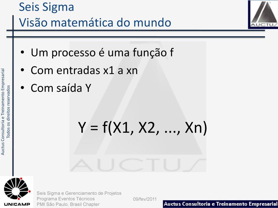 função f Com entradas x1 a xn