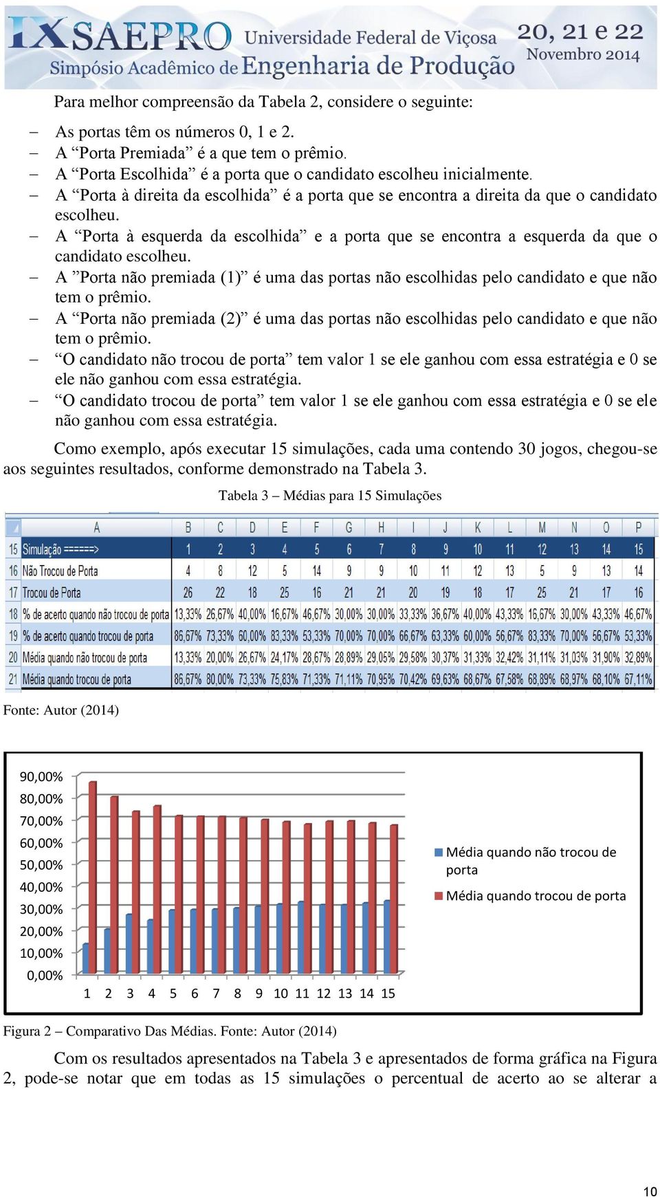 A Porta não premiada (1) é uma das portas não escolhidas pelo candidato e que não tem o prêmio. A Porta não premiada (2) é uma das portas não escolhidas pelo candidato e que não tem o prêmio.