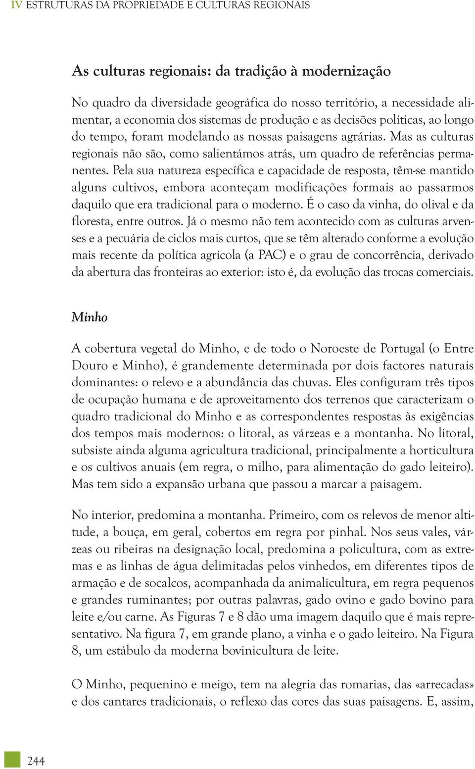 Mas as culturas regionais não são, como salientámos atrás, um quadro de referências permanentes.