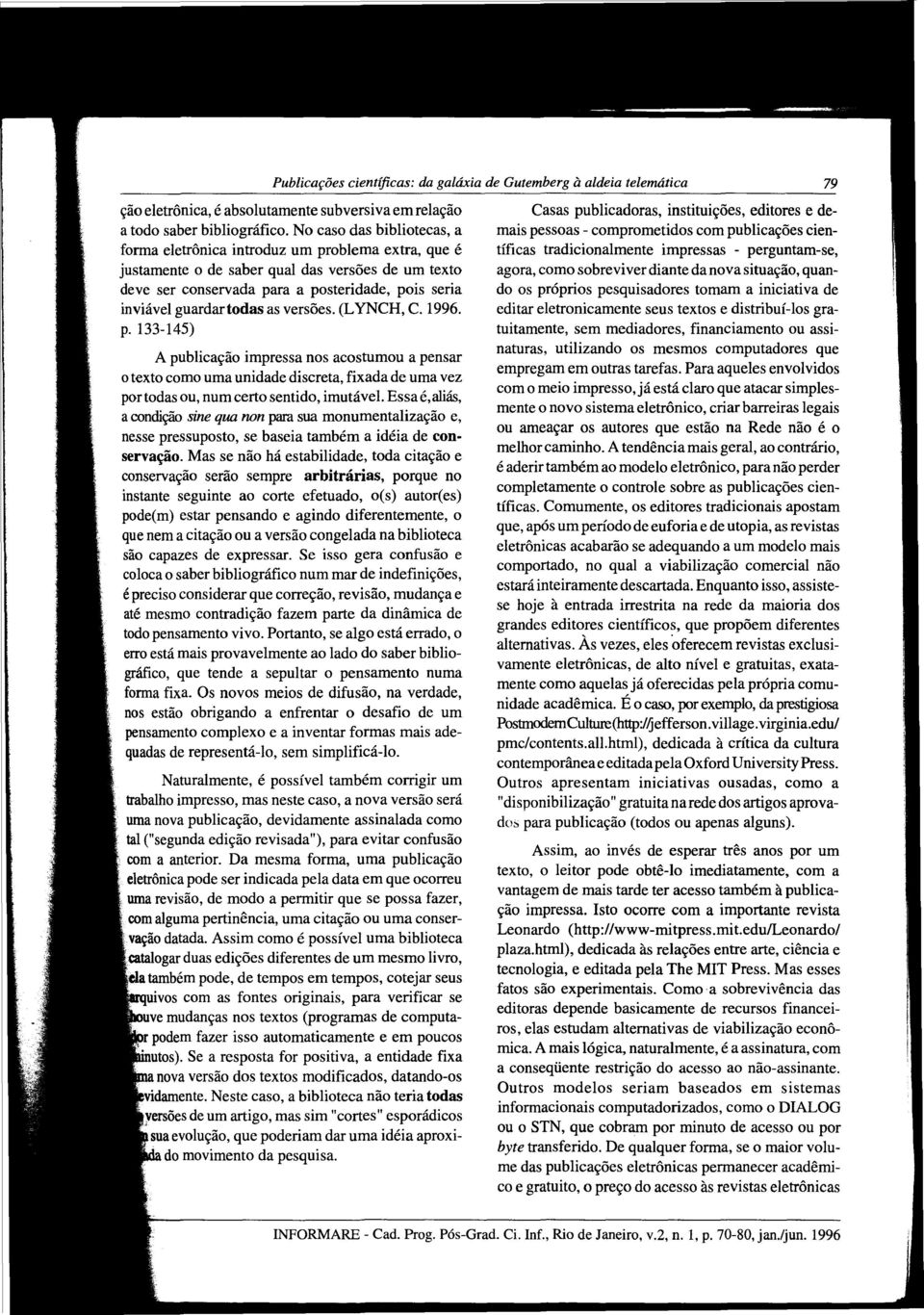 qual das versões de um texto agora, como sob reviver.