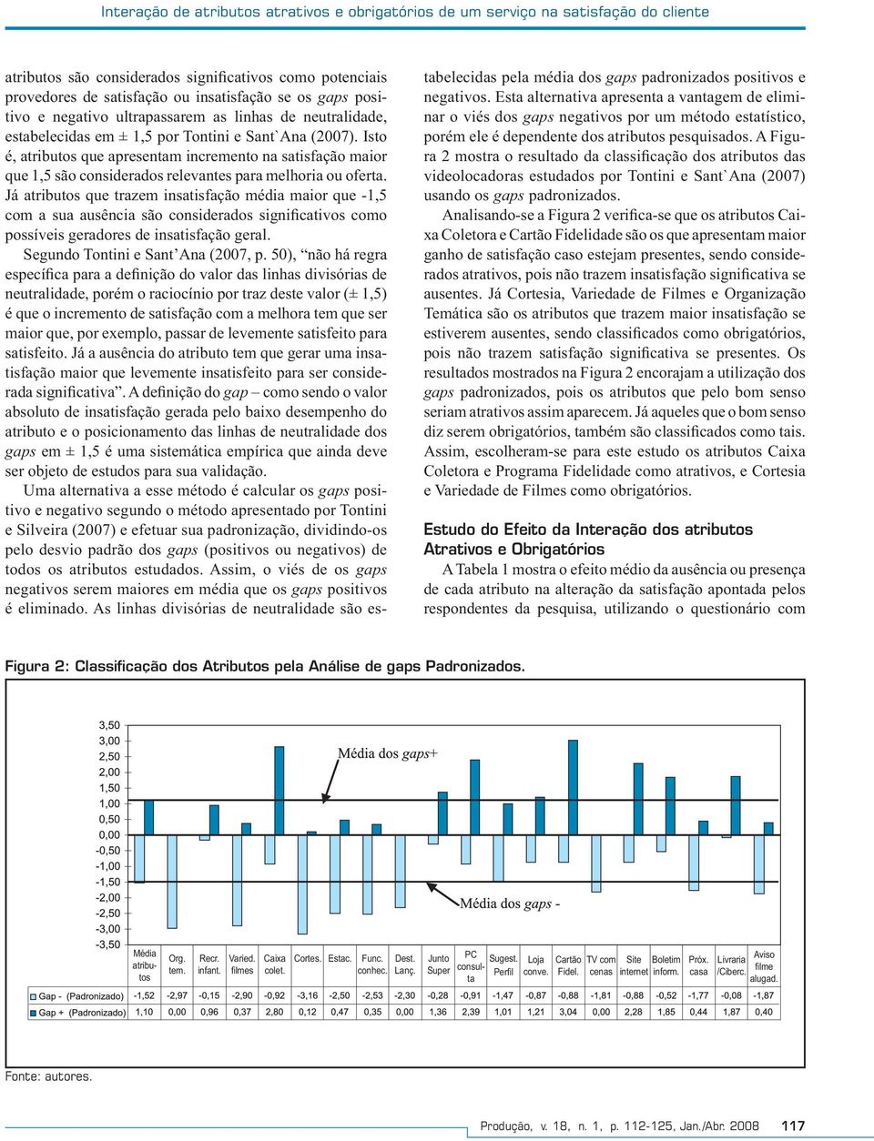 Isto é, atributos que apresentam incremento na satisfação maior que 1,5 são considerados relevantes para melhoria ou oferta.