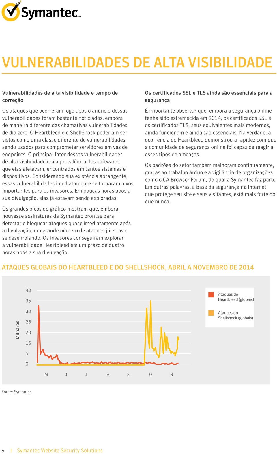 O Heartbleed e o ShellShock poderiam ser vistos como uma classe diferente de vulnerabilidades, sendo usados para comprometer servidores em vez de endpoints.