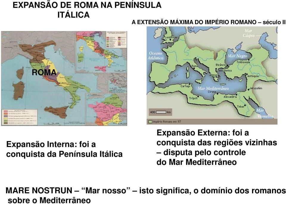 foi a conquista das regiões vizinhas disputa pelo controle do Mar Mediterrâneo