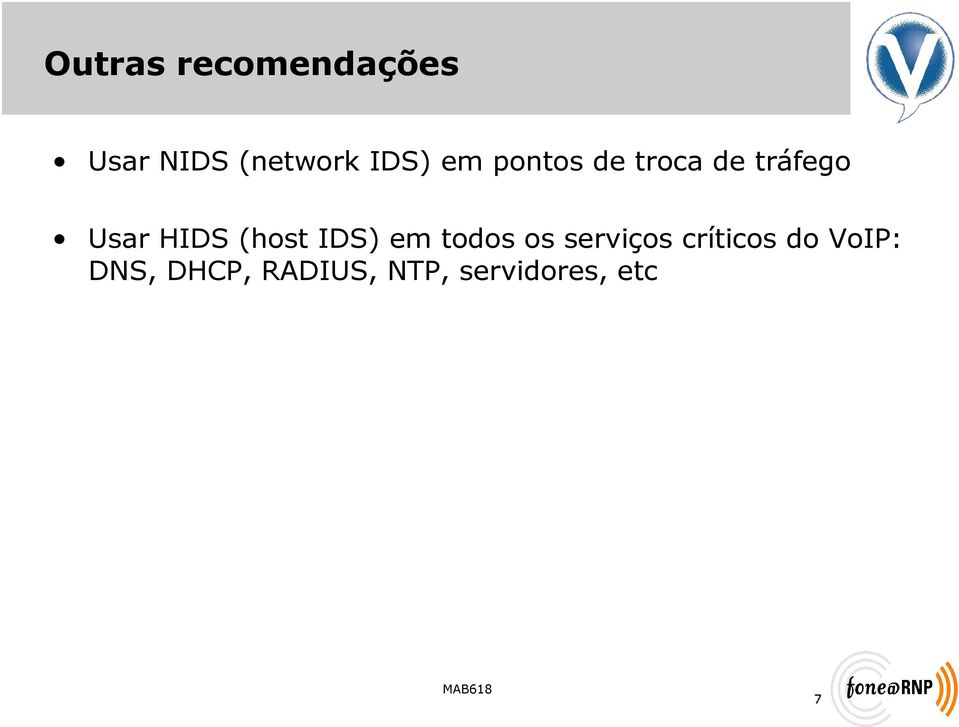 HIDS (host IDS) em todos os serviços