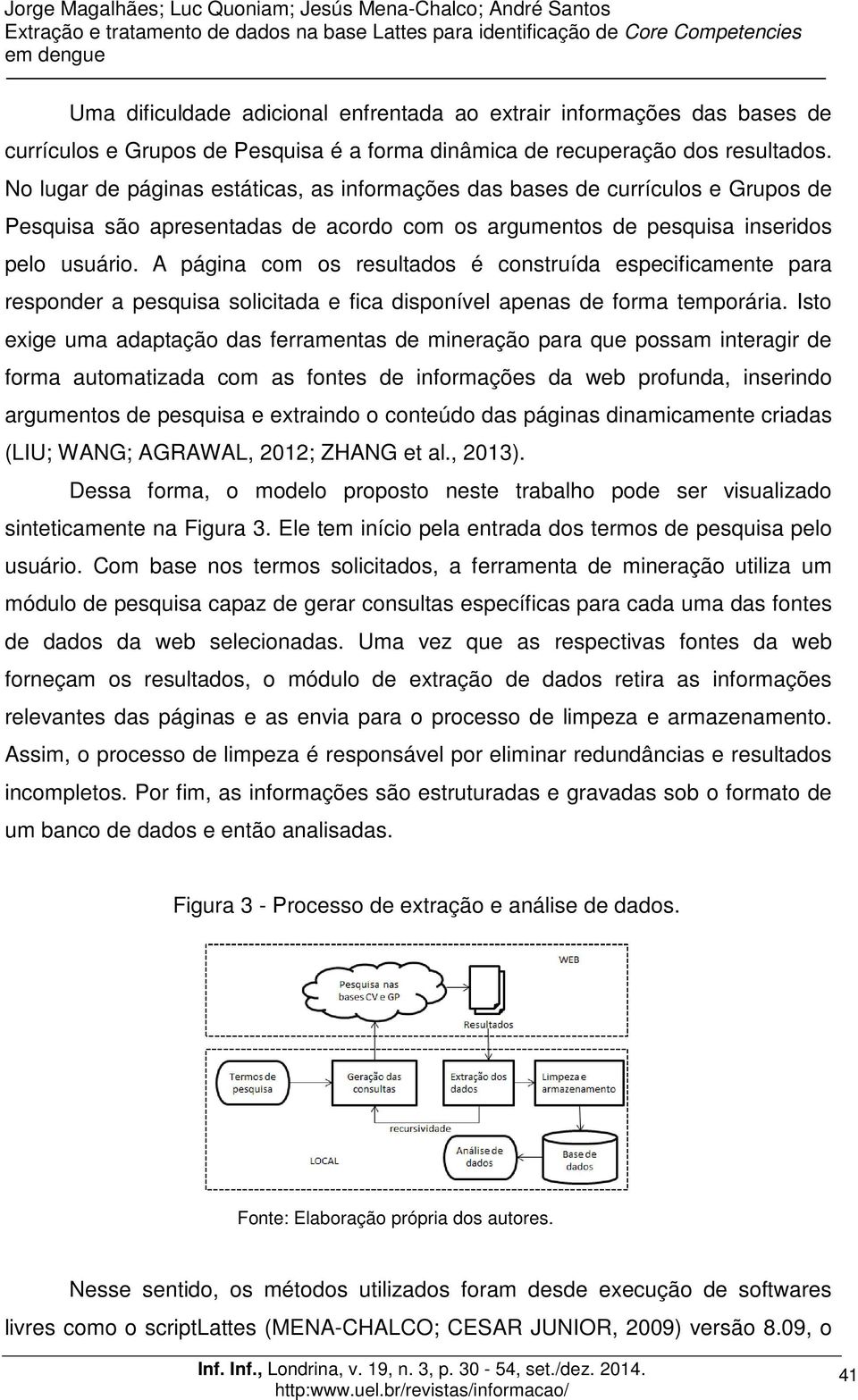 A página com os resultados é construída especificamente para responder a pesquisa solicitada e fica disponível apenas de forma temporária.