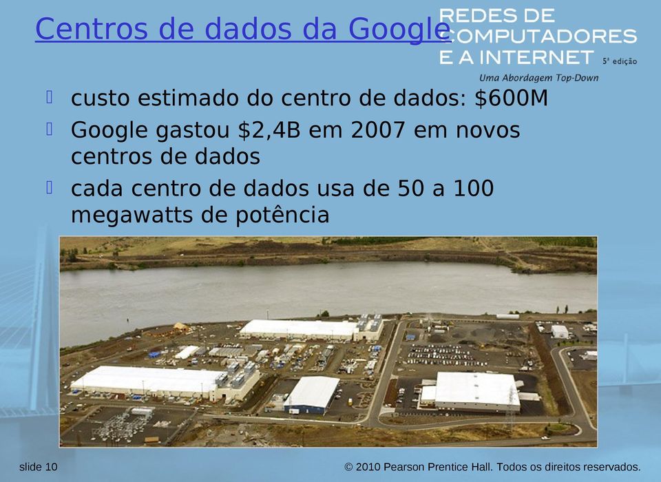 2007 em novos centros de dados cada centro de