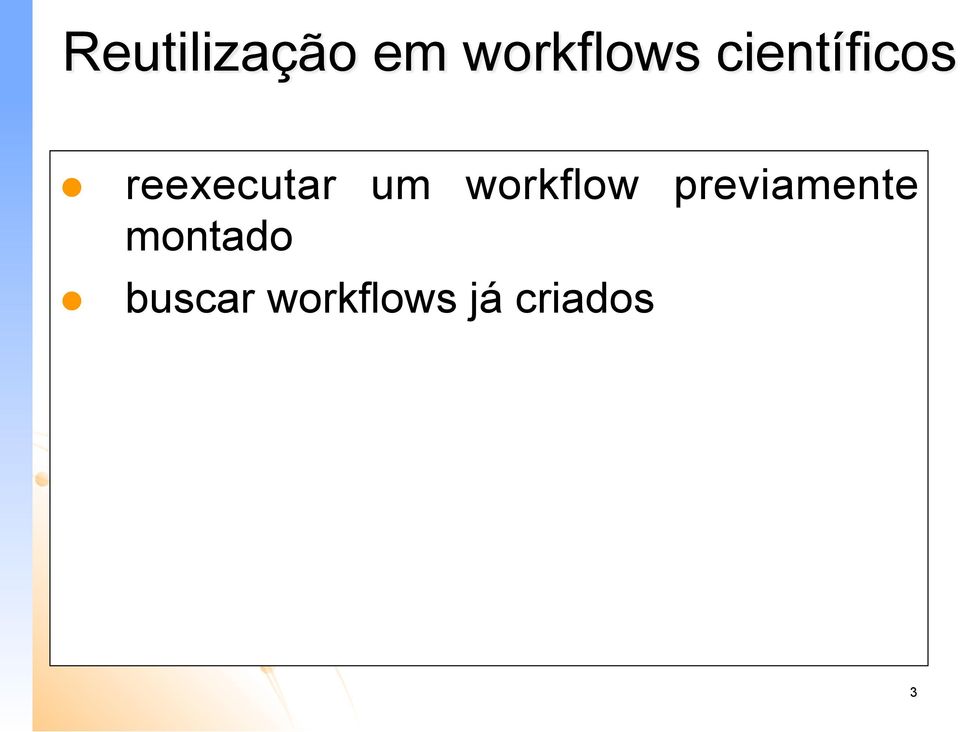 workflow previamente