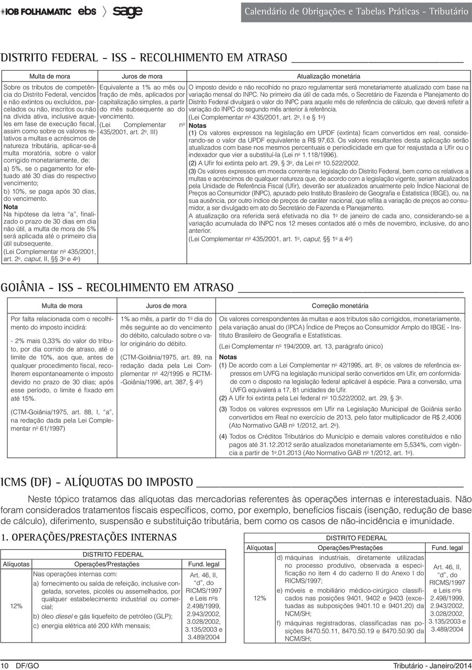 multa moratória, sobre o valor corrigido monetariamente, de: a) 5%, se o pagamento for efetuado até 30 dias do respectivo vencimento; b) 10%, se paga após 30 dias, do vencimento.