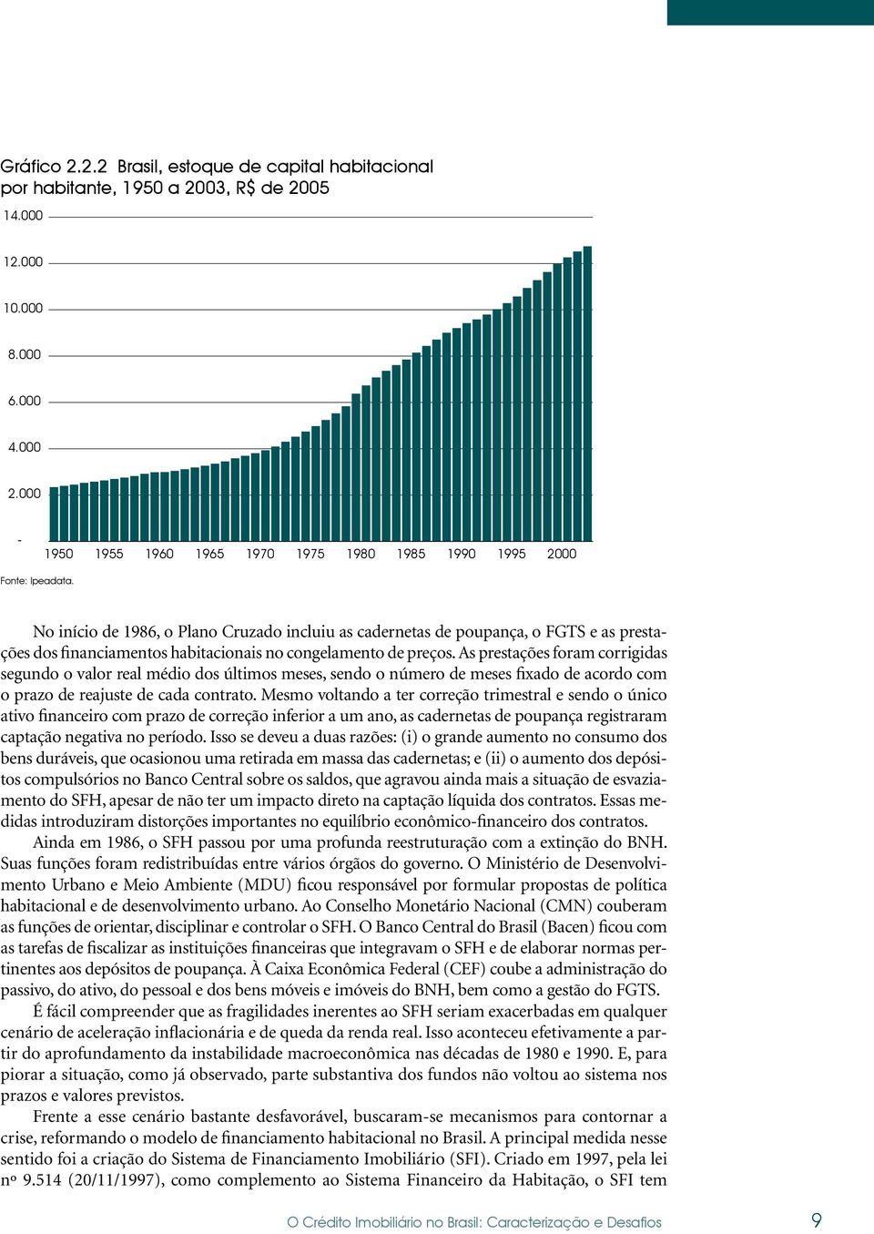 No início de 1986, o Plano Cruzado incluiu as cadernetas de poupança, o FGTS e as prestações dos financiamentos habitacionais no congelamento de preços.