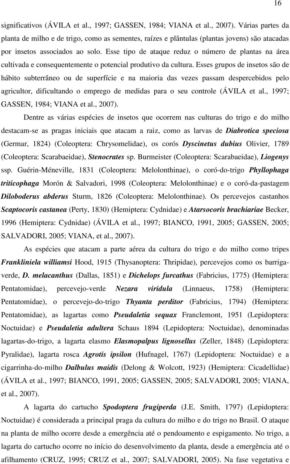 Esse tipo de ataque reduz o número de plantas na área cultivada e consequentemente o potencial produtivo da cultura.